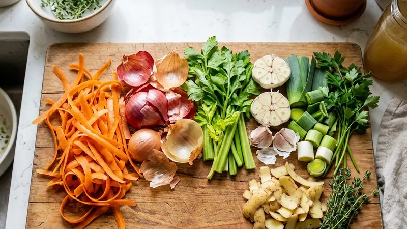How to Make Homemade Vegetable Broth from Kitchen Scraps